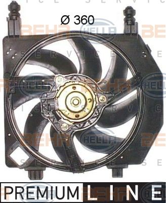 HELLA Ventilators, Motora dzesēšanas sistēma 8EW 351 043-581