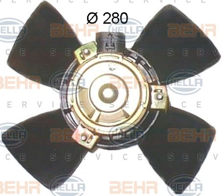 HELLA Ventilators, Motora dzesēšanas sistēma 8EW 351 044-051