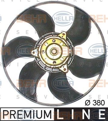 HELLA Ventilators, Motora dzesēšanas sistēma 8EW 351 044-191