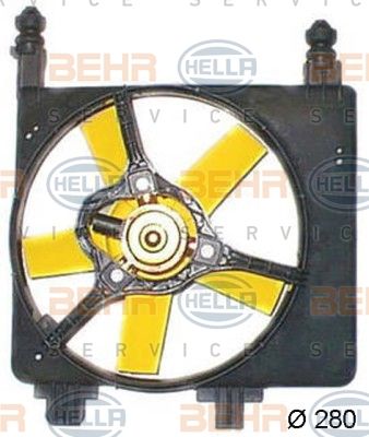 HELLA Ventilators, Motora dzesēšanas sistēma 8EW 351 044-421