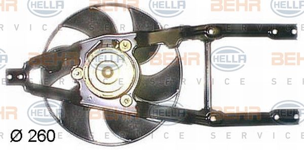 HELLA Ventilators, Motora dzesēšanas sistēma 8EW 351 044-461