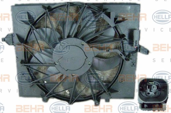 HELLA Ventilators, Motora dzesēšanas sistēma 8EW 351 104-451