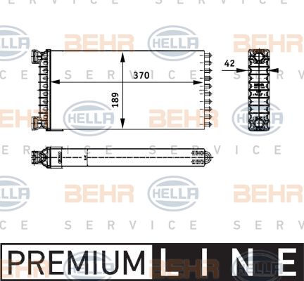 HELLA Siltummainis, Salona apsilde 8FH 351 312-551