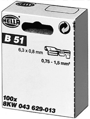 HELLA Соединитель проводов 8KW 043 629-013