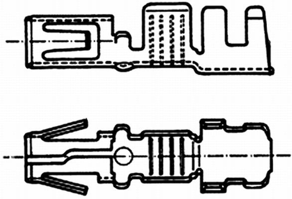 HELLA Vadu savienotājs 8KW 054 948-003