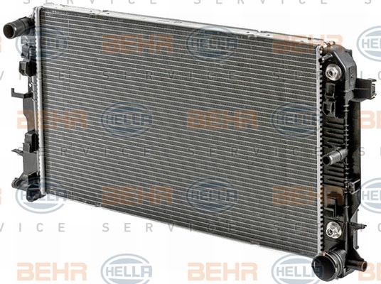 HELLA Радиатор, охлаждение двигателя 8MK 376 701-014