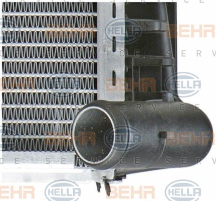 HELLA Радиатор, охлаждение двигателя 8MK 376 713-794