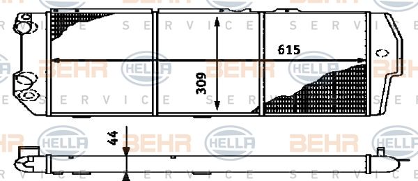 HELLA Radiators, Motora dzesēšanas sistēma 8MK 376 714-581
