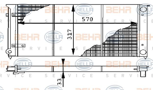 HELLA Radiators, Motora dzesēšanas sistēma 8MK 376 715-091