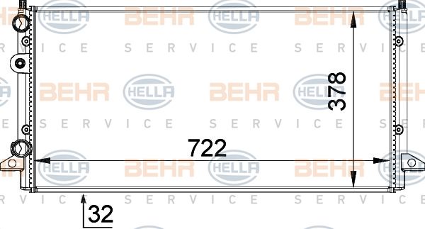 HELLA Radiators, Motora dzesēšanas sistēma 8MK 376 717-751