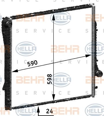 HELLA Radiators, Motora dzesēšanas sistēma 8MK 376 718-764