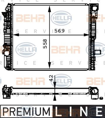 HELLA Radiators, Motora dzesēšanas sistēma 8MK 376 721-271