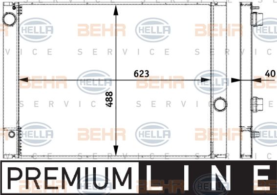 HELLA Radiators, Motora dzesēšanas sistēma 8MK 376 729-501