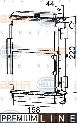 HELLA Radiators, Motora dzesēšanas sistēma 8MK 376 765-251