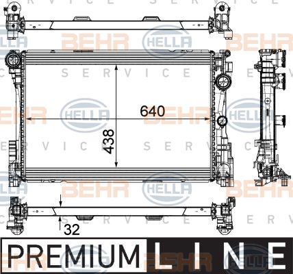 HELLA Radiators, Motora dzesēšanas sistēma 8MK 376 780-691