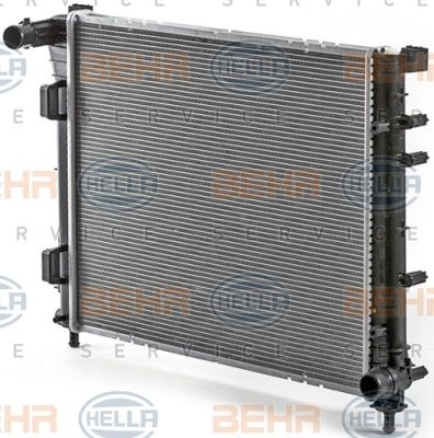 HELLA Радиатор, охлаждение двигателя 8MK 376 900-174