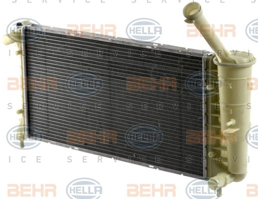 HELLA Радиатор, охлаждение двигателя 8MK 376 900-274