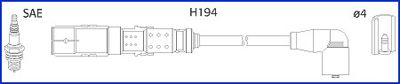 HITACHI Комплект проводов зажигания 134791