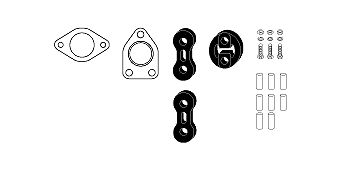 HJS Монтажный комплект, система выпуска 82 45 7803