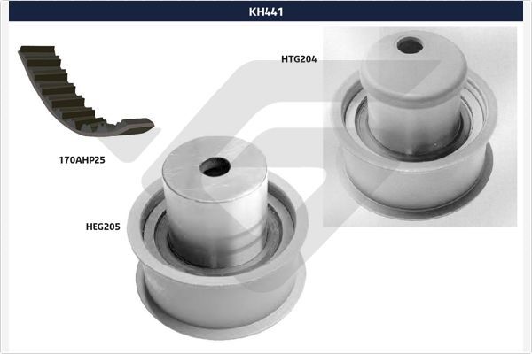 HUTCHINSON Комплект ремня ГРМ KH 441