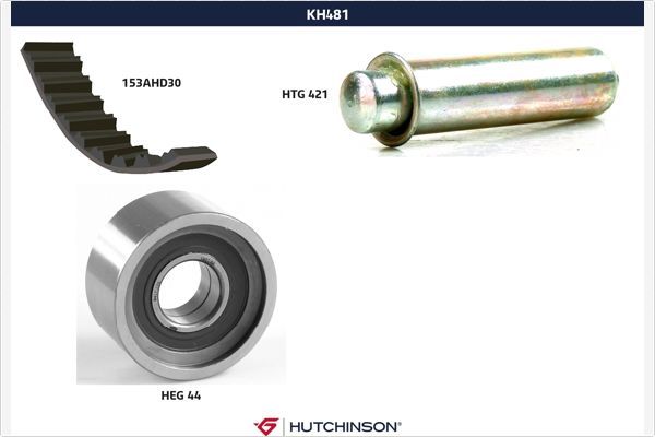 HUTCHINSON Zobsiksnas komplekts KH 481