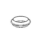 IMASAF Уплотнительное кольцо, труба выхлопного газа 09.40.60