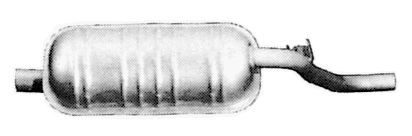 IMASAF Izplūdes gāzu trokšņa slāpētājs (pēdējais) 35.35.07