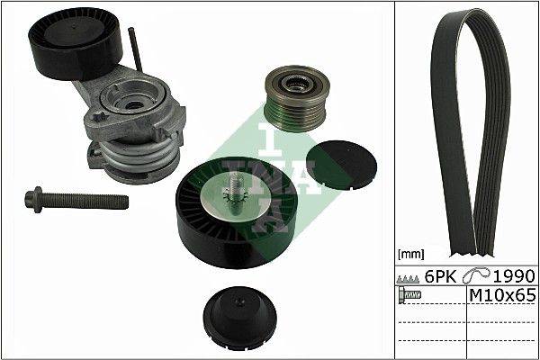 INA Ķīļrievu siksnu komplekts 529 0058 10