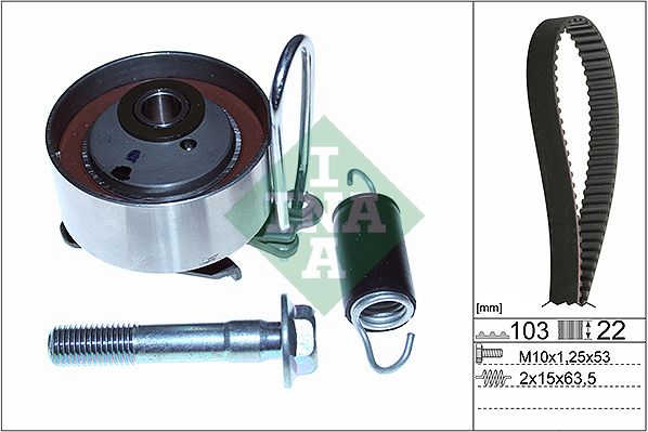 INA Комплект ремня ГРМ 530 0505 10