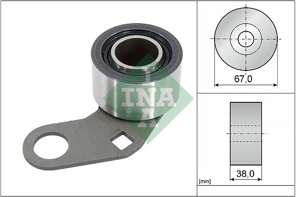 INA Натяжной ролик, ремень ГРМ 531 0331 10