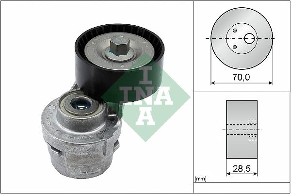 INA Spriegotājsvira, Ķīļrievu siksna 533 0061 20