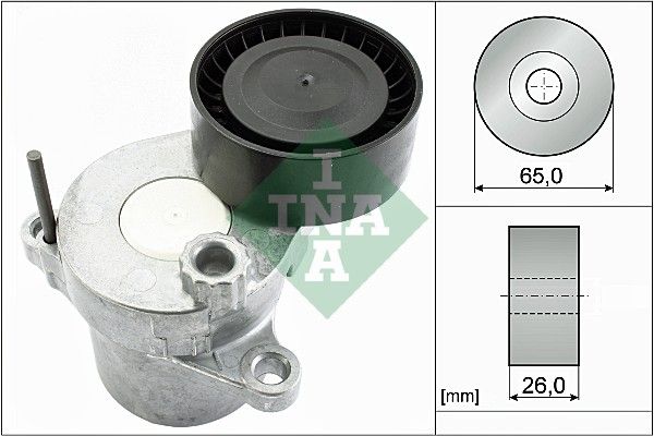 INA Spriegotājsvira, Ķīļrievu siksna 534 0549 10