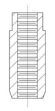 INTERVALVES Направляющая втулка клапана 8191.600