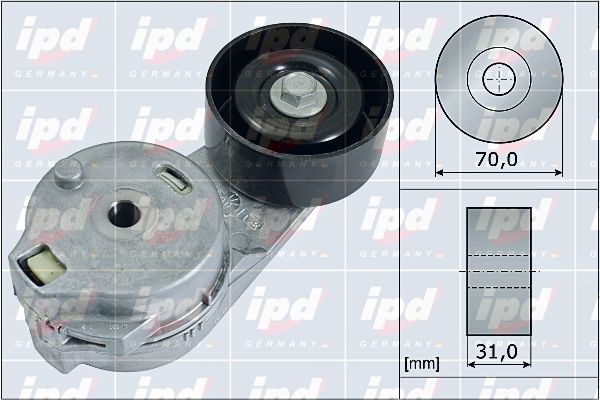 IPD Spriegotājsvira, Ķīļrievu siksna 15-4118