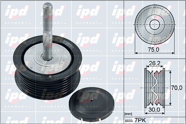 IPD Parazīt-/Vadrullītis, Ķīļrievu siksna 15-4138