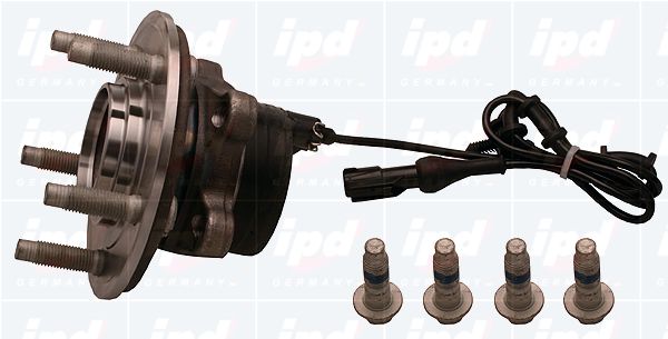 IPD Комплект подшипника ступицы колеса 30-9708