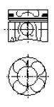 IPSA Поршень PI001401