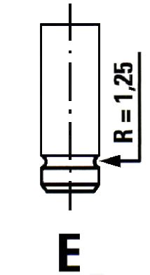 IPSA Впускной клапан VL017600
