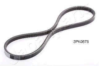 JAPANPARTS Ķīļrievu siksna DV-3PK0675