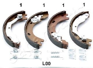 JAPANPARTS Bremžu loku kompl., Stāvbremze GF-L00AF