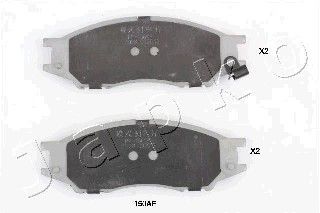 JAPKO Комплект тормозных колодок, дисковый тормоз 50150
