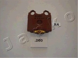 JAPKO Комплект тормозных колодок, дисковый тормоз 51260