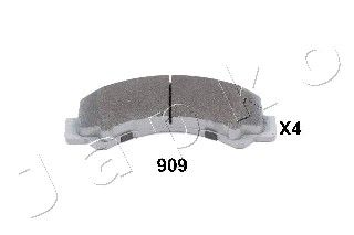 JAPKO Комплект тормозных колодок, дисковый тормоз 51909