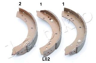 JAPKO Комплект тормозных колодок 55L02