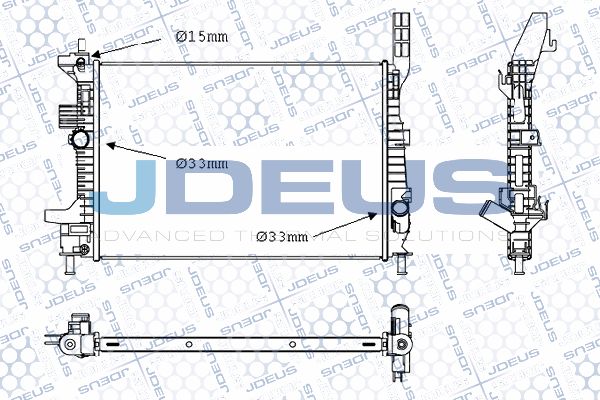 JDEUS Radiators, Motora dzesēšanas sistēma 012M45