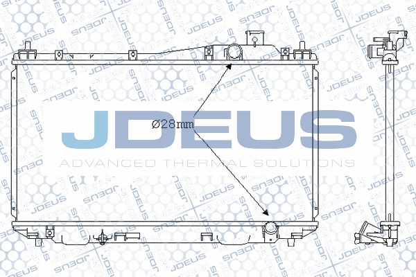 JDEUS Radiators, Motora dzesēšanas sistēma 013M24