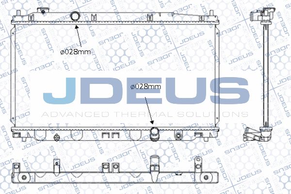 JDEUS Radiators, Motora dzesēšanas sistēma 013M36