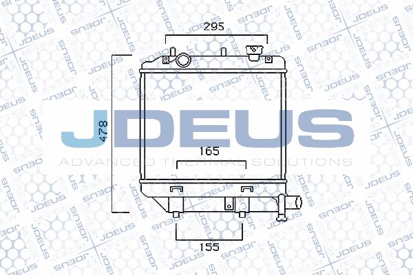 JDEUS Radiators, Motora dzesēšanas sistēma 016M31