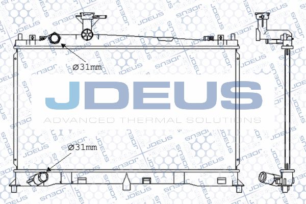 JDEUS Radiators, Motora dzesēšanas sistēma 016M37