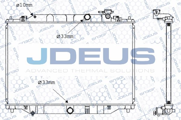 JDEUS Radiators, Motora dzesēšanas sistēma 016M39